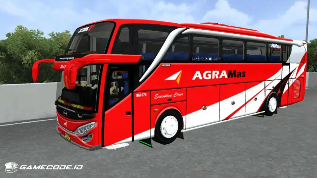 Livery Agra Mas JB2 SHD Hino RK