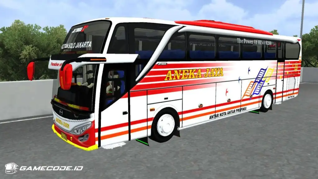 Livery Aneka Jaya JB2 SHD Hino RK