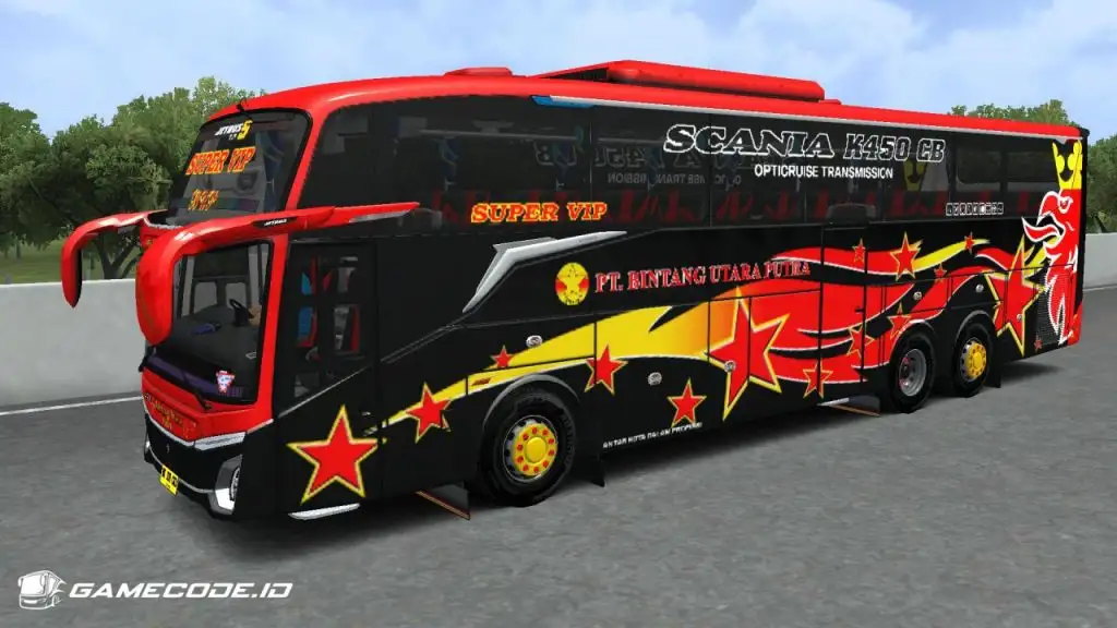 Livery BUP JB5 Scania K450CB Tronton
