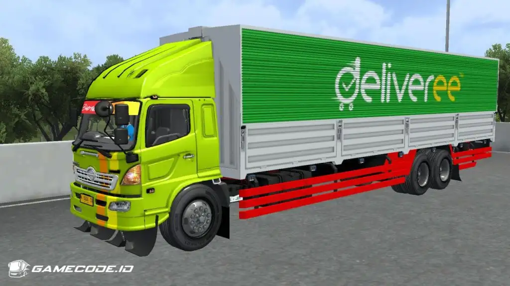 Livery Deliveree Truck Hino Lohan Wingbox V2