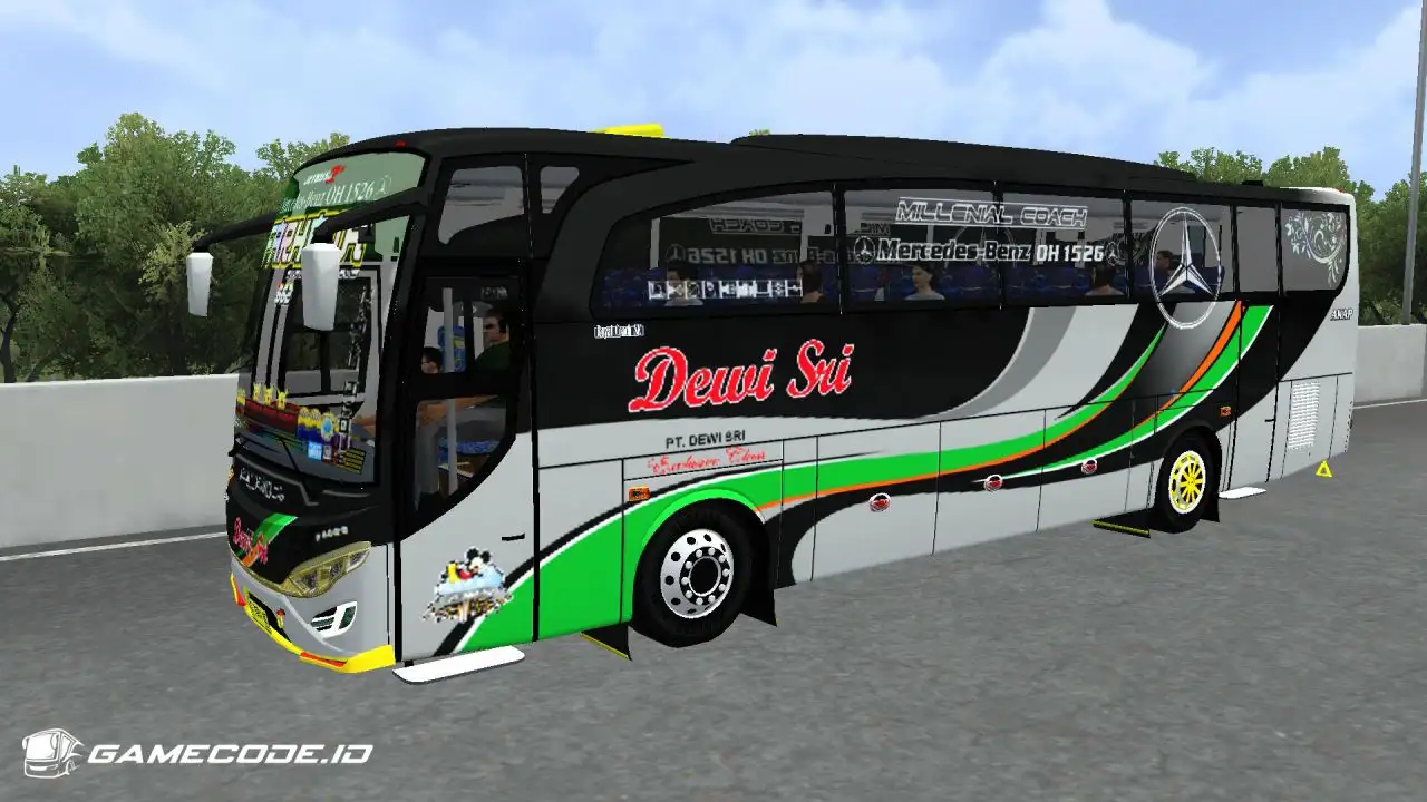Livery Dewi Sri Jetbus 2 HD (JB2HD)