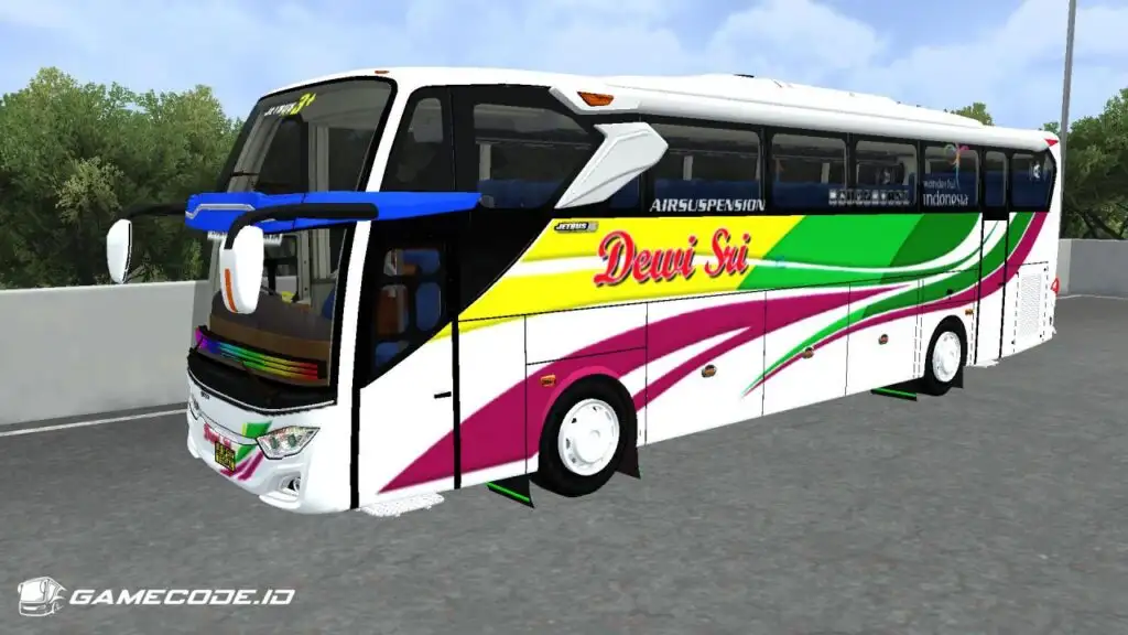 Livery Dewi Sri Jetbus 3+ Hino RK