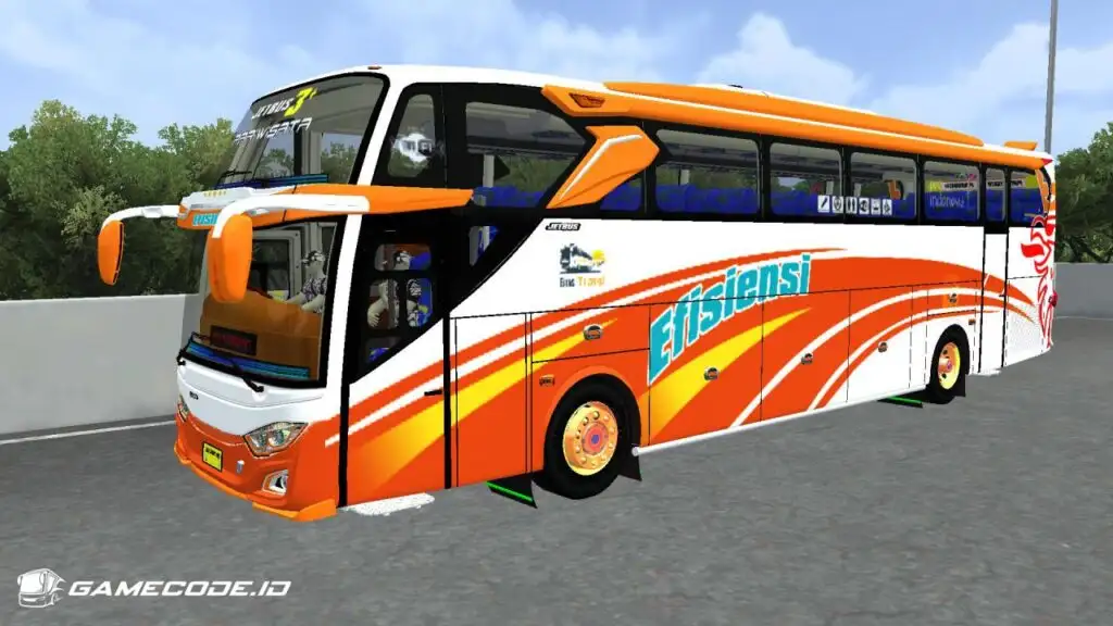 Livery Efisiensi Orange JB3+ Scania K360iB