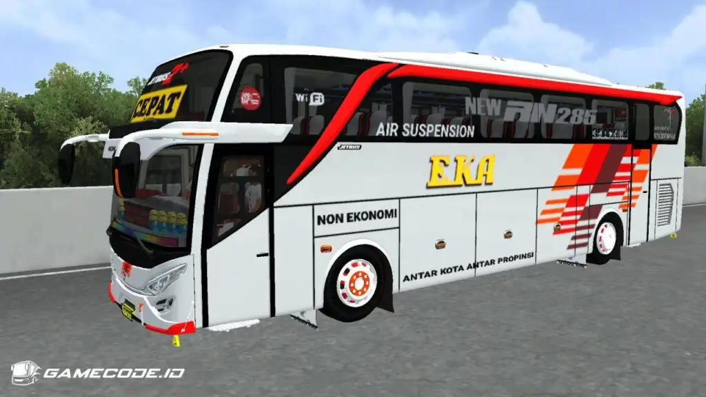 Livery Eka Jetbus 2 Hino RK