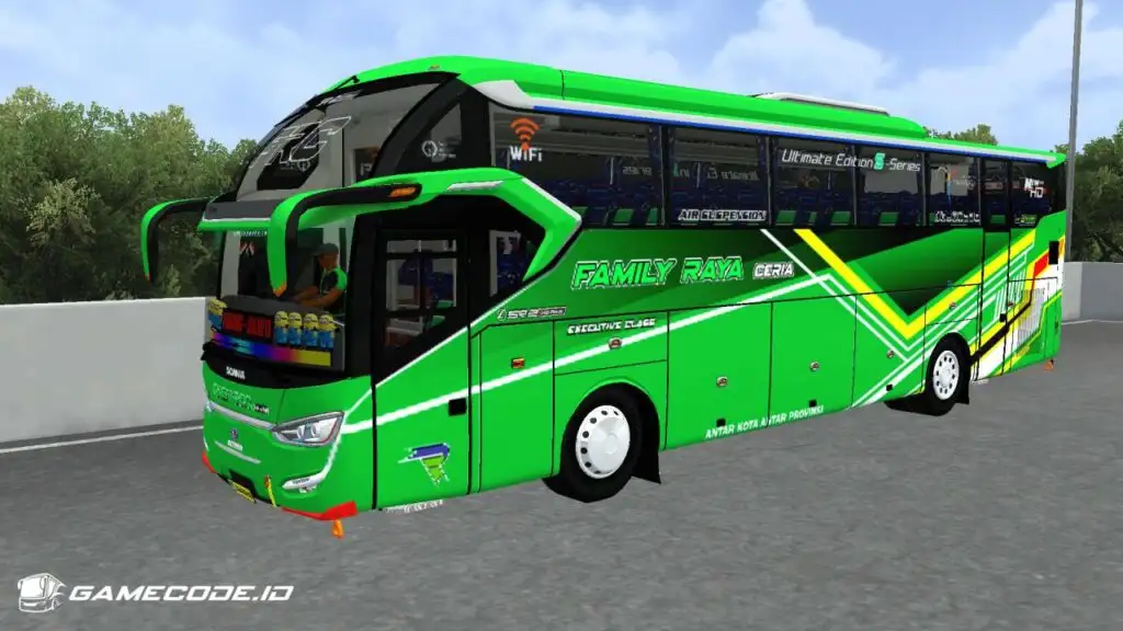 Livery Family Raya Ceria SR2 XHD Prime Scania