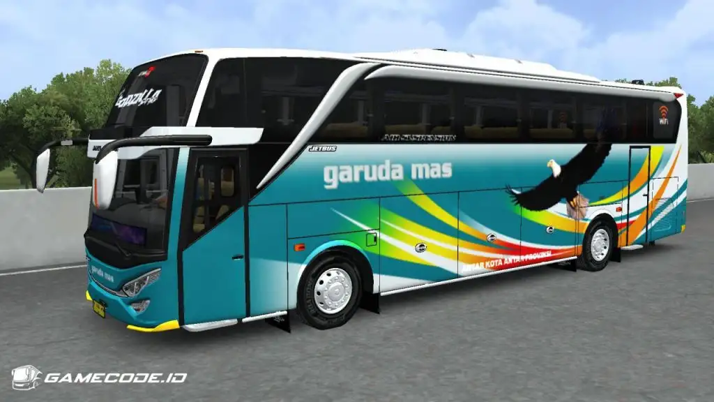 Livery Garuda Mas JB2 Hino RK ASxFM