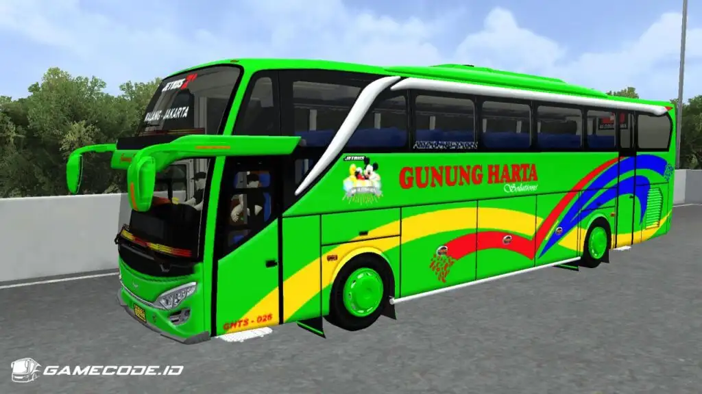 Livery Gunung Harta JB2 SHD Hino RK