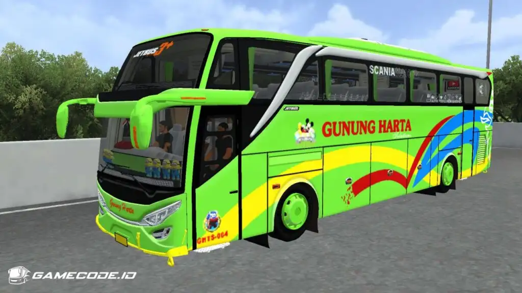 Livery Gunung Harta Jetbus 2 Hino RK