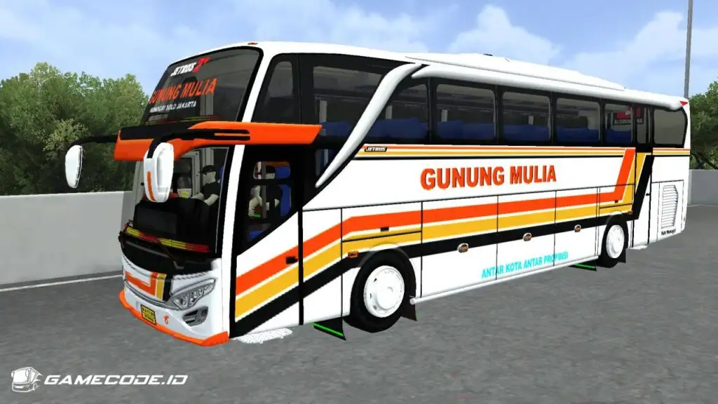 Livery Gunung Mulia JB2 SHD Hino RK