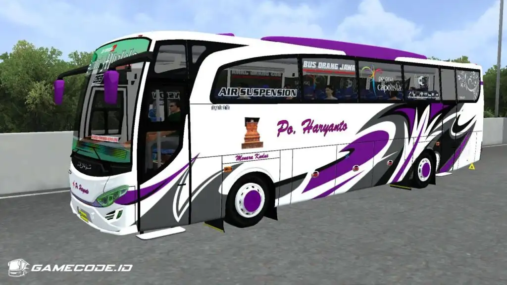 Livery HR Santri Mbalelo Jetbus 2 HD (JB2HD)