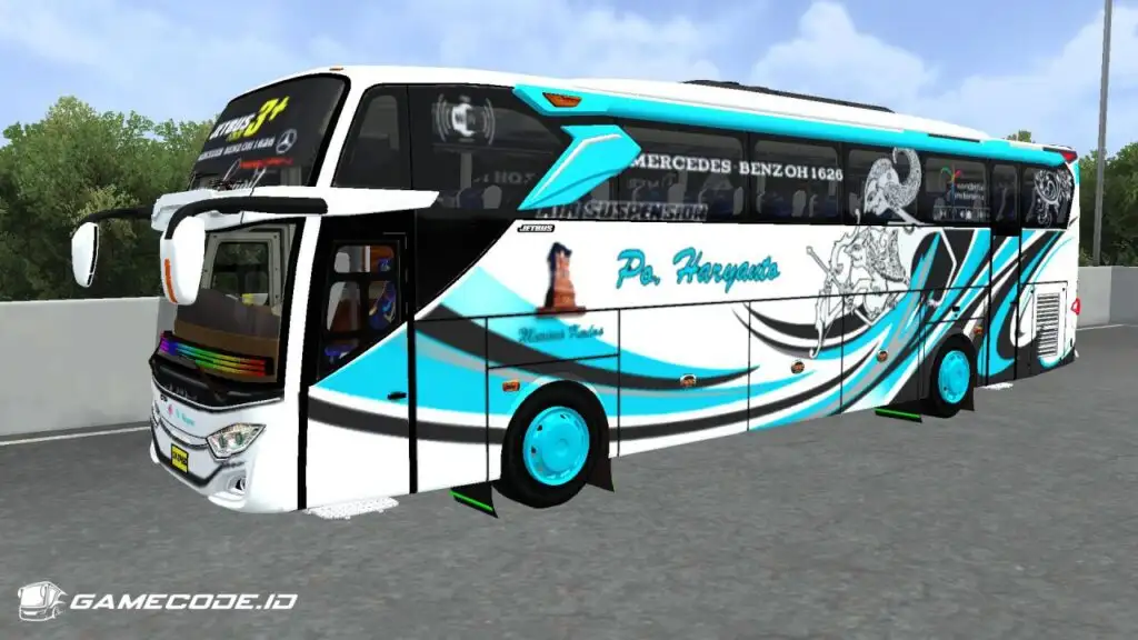 Livery HR Banyu Langit Jetbus 3+ Hino RK
