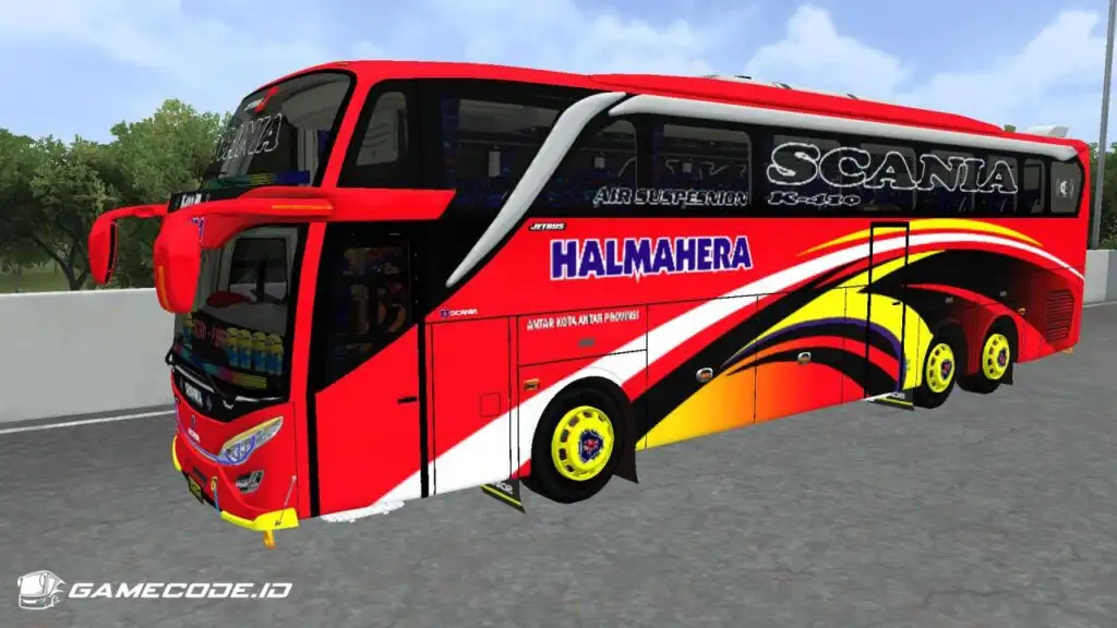 Livery Halmahera JB2 Scania K410iB