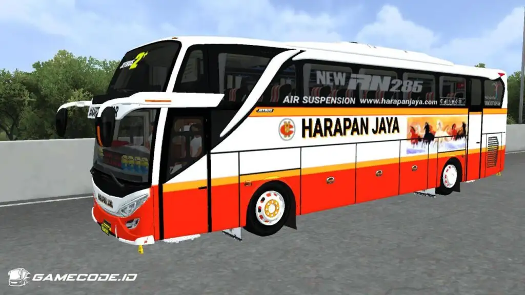 Livery Harapan Jaya Jetbus 2 Hino RK