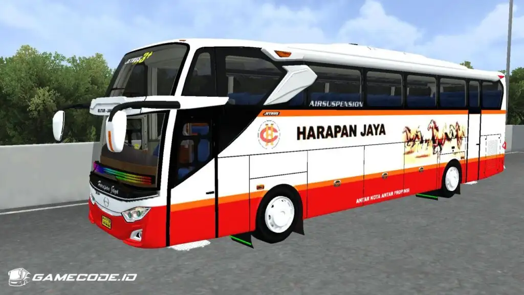 Livery Harapan Jaya Jetbus 3+ Hino RK
