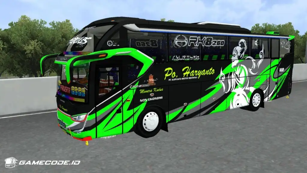 Livery HR 195 Hercules SR2 XHD Hino RK