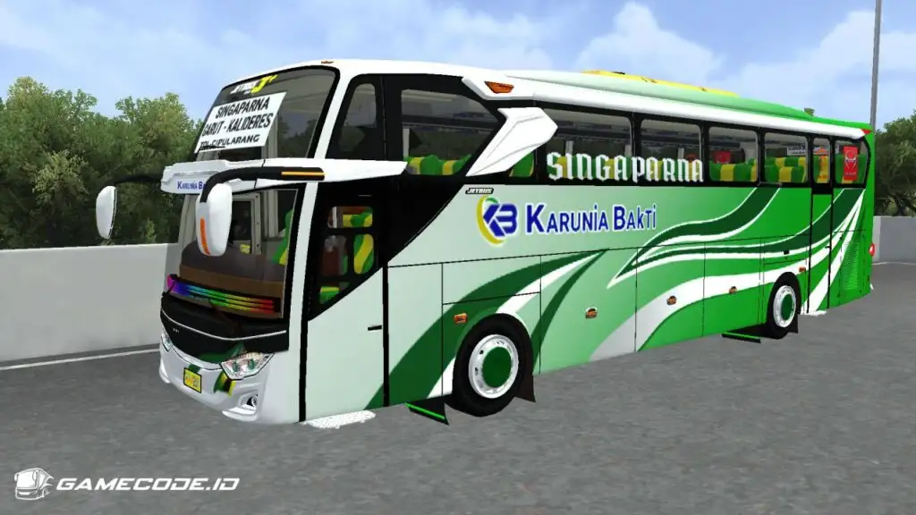 Livery Karunia Bakti Jetbus 3+ Hino RK