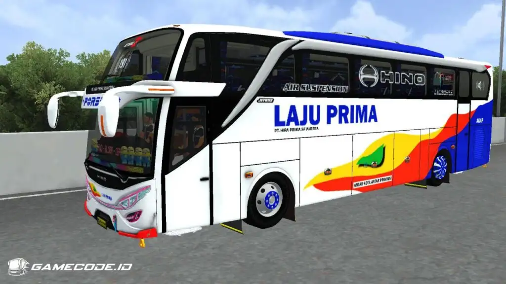 Livery Laju Prima Porsche Jetbus 2 Hino RK