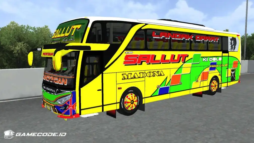 Livery Madona Sallut JB2+ SHD Hino RK