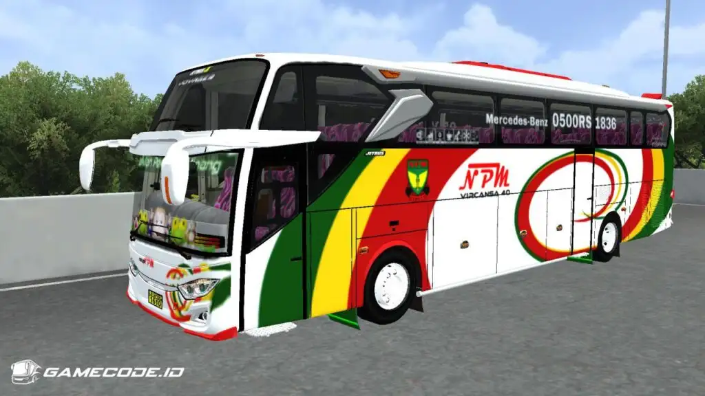 Livery NPM Jetbus 3+ Mercy O500R