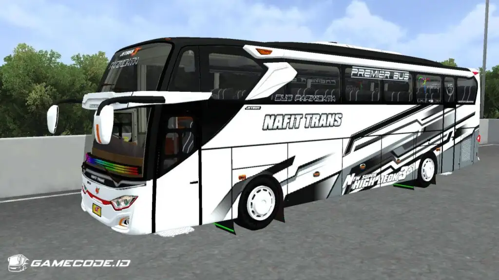 Livery Nafit Trans Jetbus 3+ Hino RK