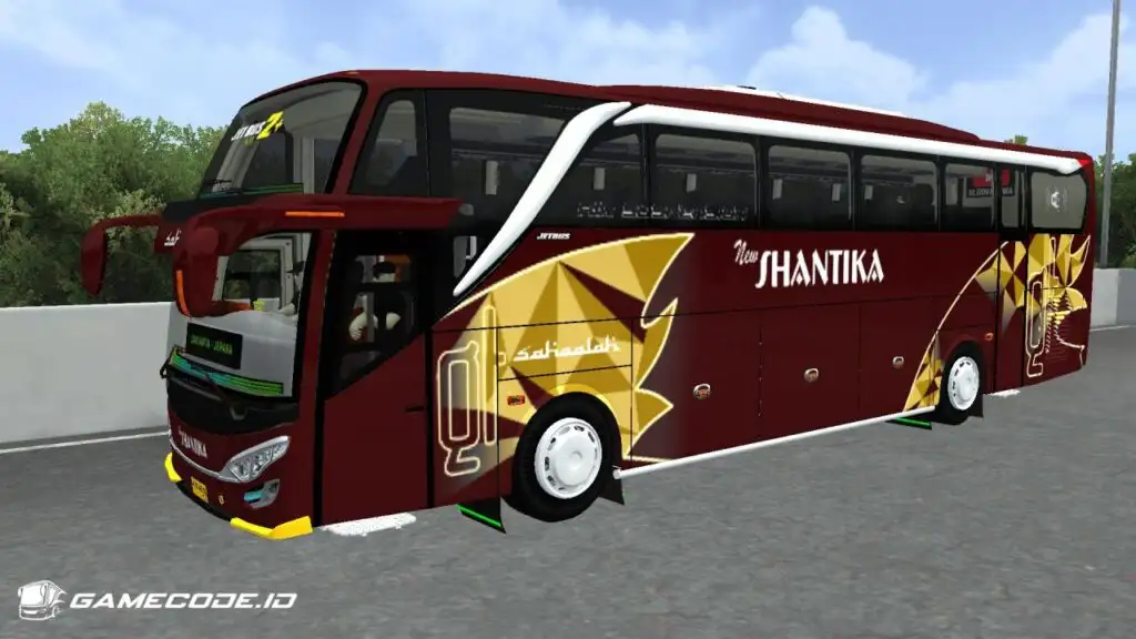 Livery New Shantika JB2 SHD Hino RK