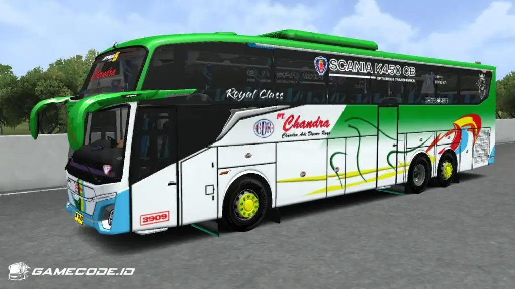 Livery PT. Chandra JB5 Scania K450CB Tronton