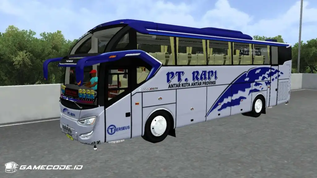 Livery PT Rapi Therseus SR2 XHD Hino RK