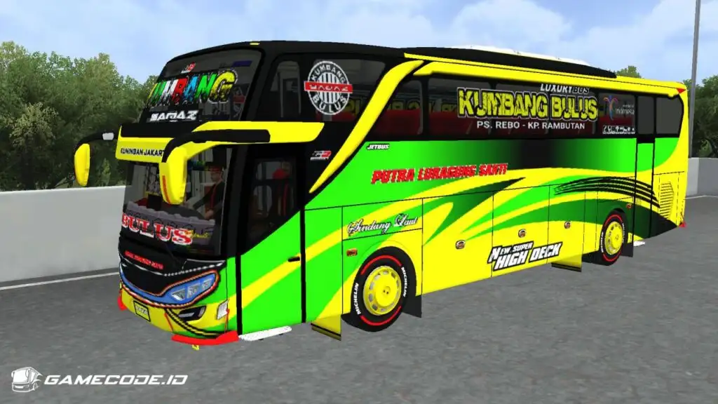 Livery Putra Luragung Kumbang JB2+ SHD Hino RK