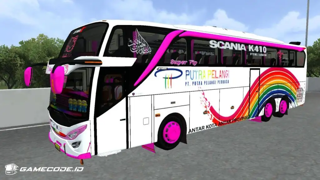 Livery Putra Pelangi JB2 Scania K410iB