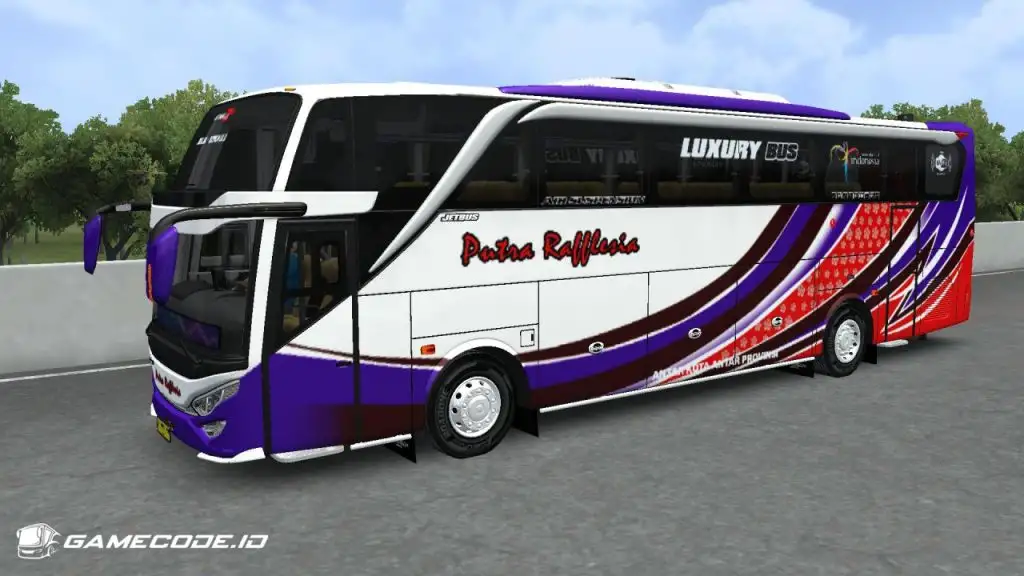 Livery Putra Rafflesia JB2 Hino RK ASxFM
