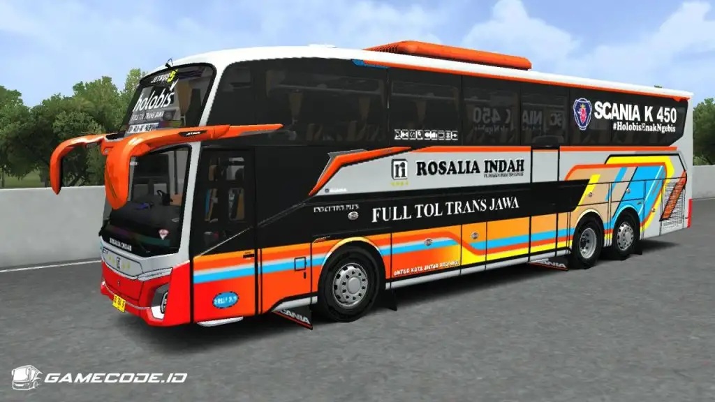 Livery Rosalia Indah JB5 Scania K450CB Tronton