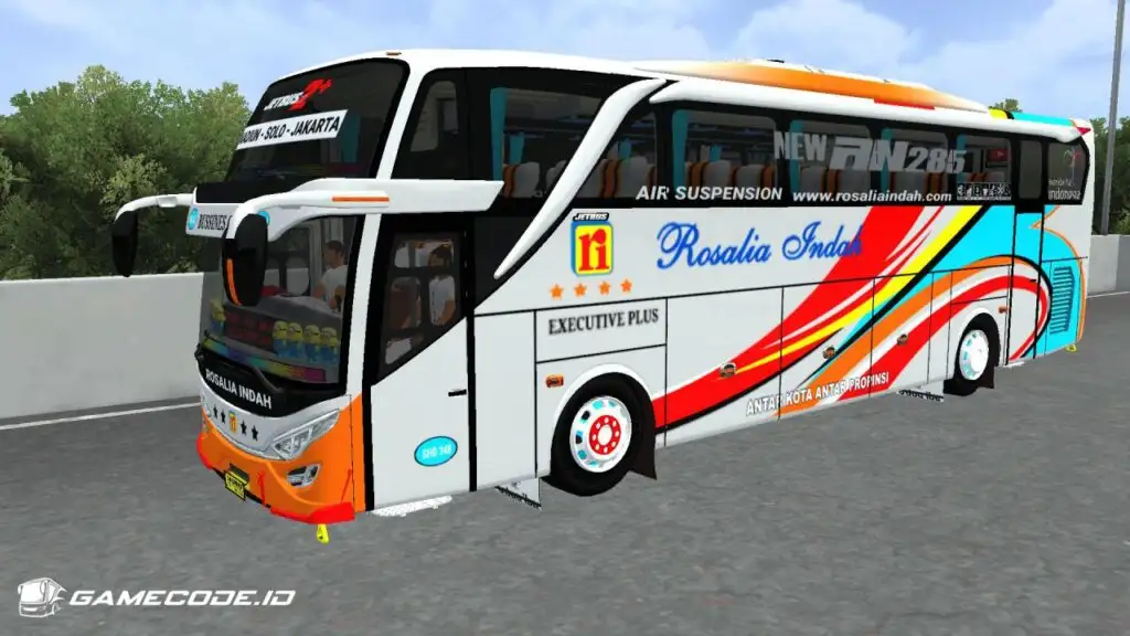 Livery Rosalia Indah Jetbus 2 Hino RK
