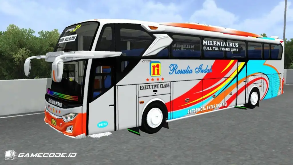 Livery Rosalia Indah Jetbus 3+ Mercy O500R