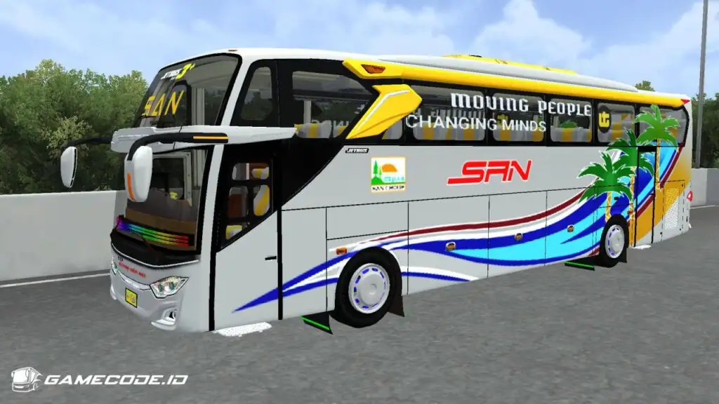 Livery SAN Jetbus 3+ Hino RK