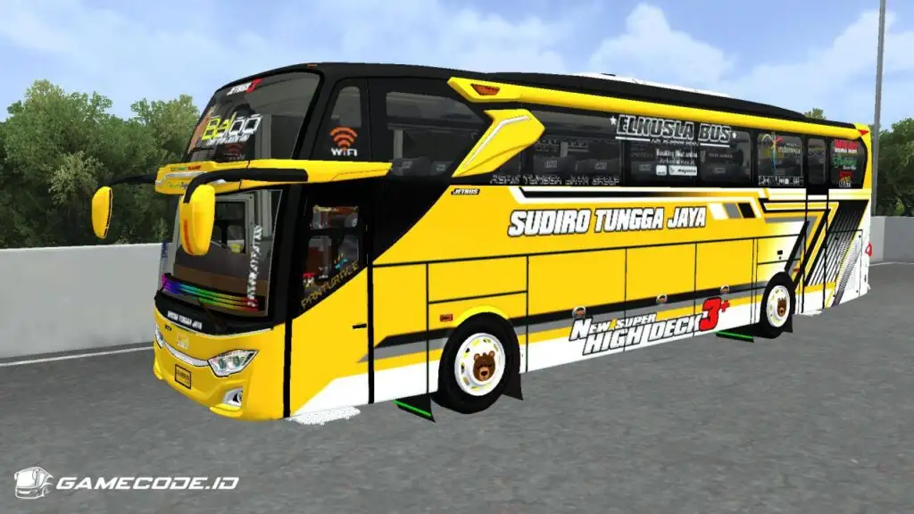 Livery STJ Ballo Jetbus 3+ Hino RK