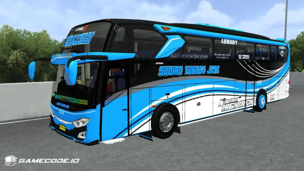 Livery STJ Nerazurri Jetbus 3+ Mercy O500R