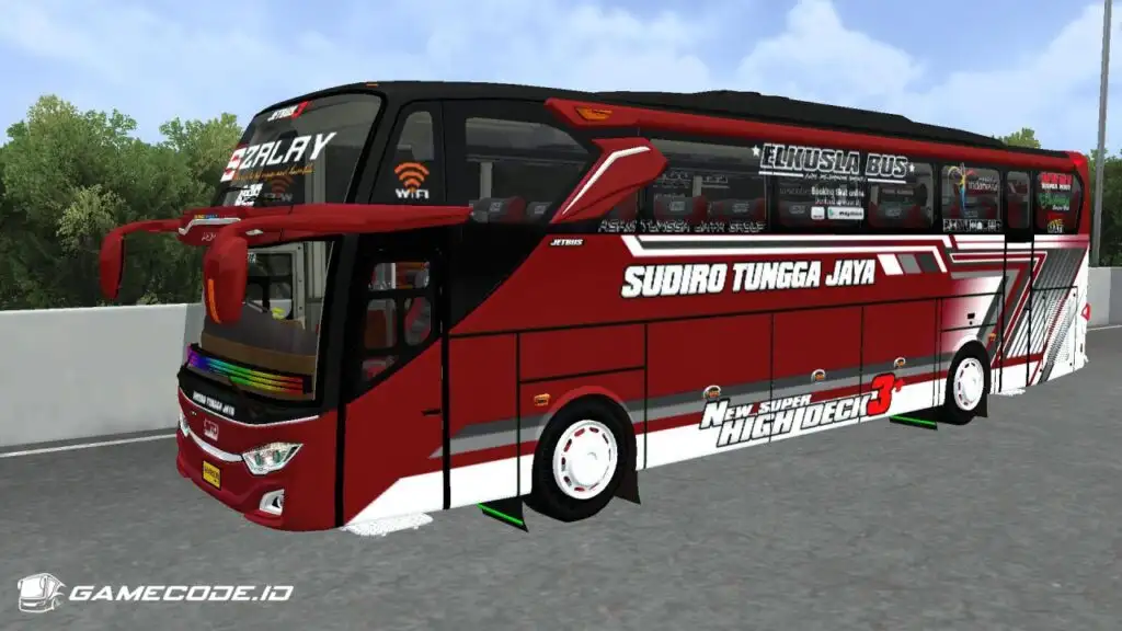 Livery STJ Szalay Jetbus 3+ Hino RK
