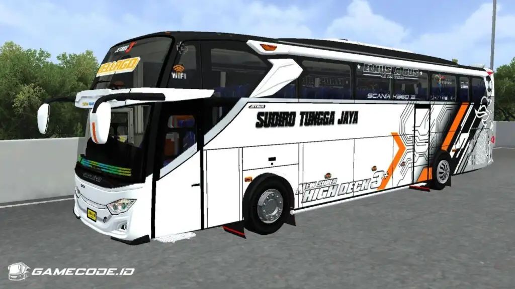 Livery STJ Vellago Jetbus 3+ Mercy O500R