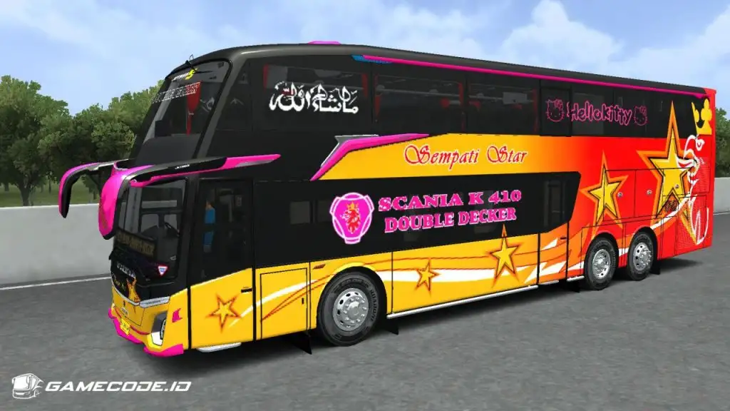 Livery Sempati Star Hello Kitty JB5 K450CB SDD