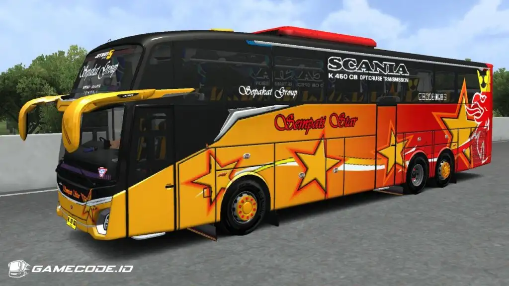 Livery Sempati Star JB5 Scania K450CB Tronton