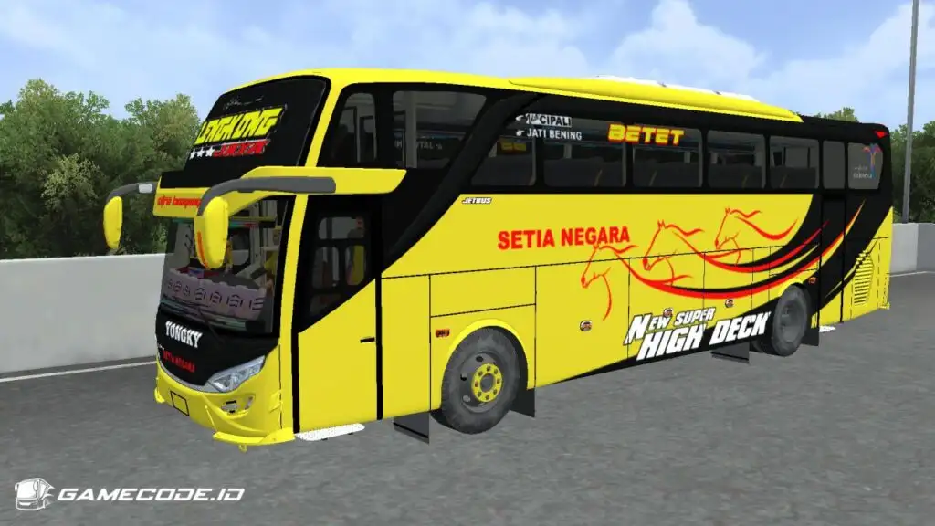 Livery Setia Negara JB2+ SHD Hino RK