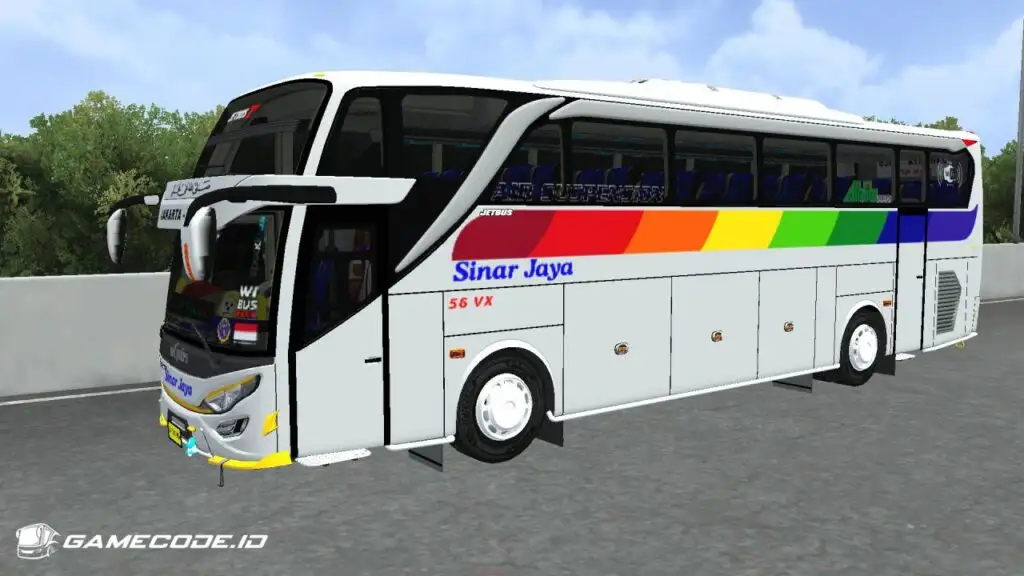 Livery Sinar Jaya JB2+ SHD Hino RK