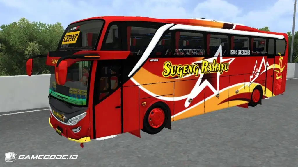 Livery Sugeng Rahayu GS Jetbus 2 Hino RK