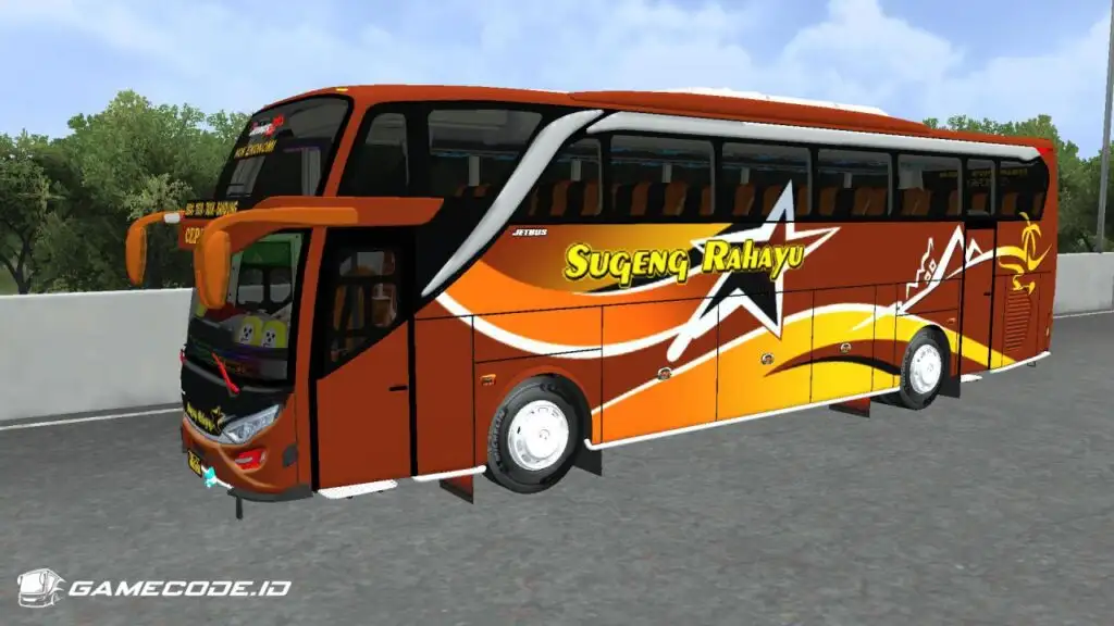 Livery Sugeng Rahayu JB2+ SHD Hino RK