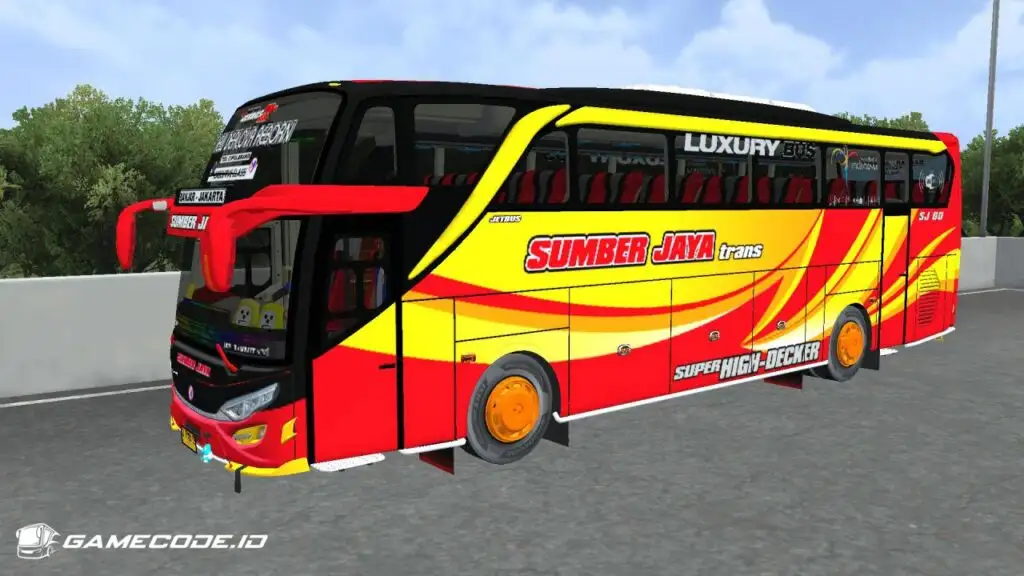 Livery Sumber Jaya Dealova JB2+ SHD Hino RK