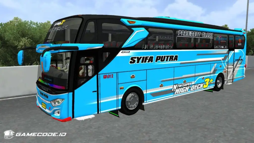 Livery Syifa Putra Blue OceanJB3+ Scania K360iB