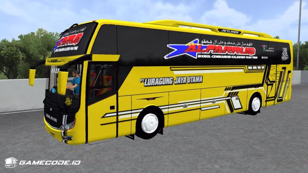 Livery LJU Jetliner HDD Hino RN285