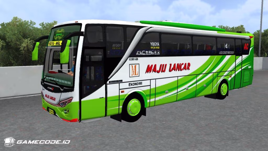 Livery Maju Lancar JB2HD Setra Hino