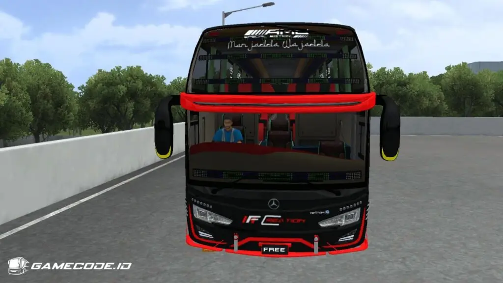 mod bus avante h8 flanker bagian depan