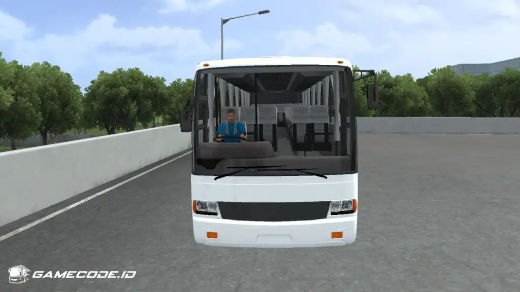 tampilan mod Bus Laksana Comfort bagian depan